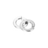 sourcing map #6 Split Lock Washer, 100Pcs 304 Stainless Steel