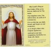 +Holy Card~"The Lord's Prayer" *Prayer on Back- (HC21-S3}