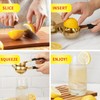 SHIKORI Lemon Squeezer, Large Heavy Duty Handhelp Juicer for Lemon,