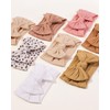 jollybows Baby Girl Headband Bows Nylon Head Wraps Newborn Hairbands