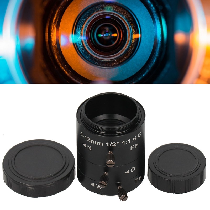 KP0612 3MP 612mm High Definition CMount Camera Lens Zoom Industrial