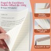 3pcs Cuaderno Espiral 240 Hojas Oficina Estudio Hogar Cuadernos Tapa