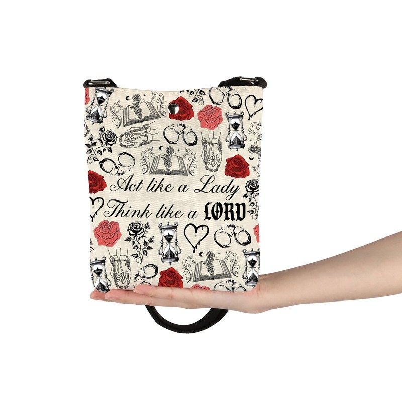 VAMSII Lords Dark Romance Reader Merch Lords Bookish Crossbody Bag
