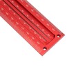 T Square Aluminum Alloy Carpenter Square Ruler Clear Scale Scriber