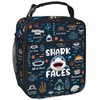 SJEFOJ Shark Lunch Box for Men Women, Insulated Lunch Bag