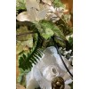 Nearly Natural Floral Wreath 18x18 Mix Of Lillie’s, Ferns ,