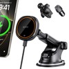 OQTIQ for Magnetic Car Mount Charger- QI2 Certified 15W Fast