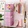 GRANNY SAYS Hanging Closet Organizers and Storage, 6 Shelves Closet