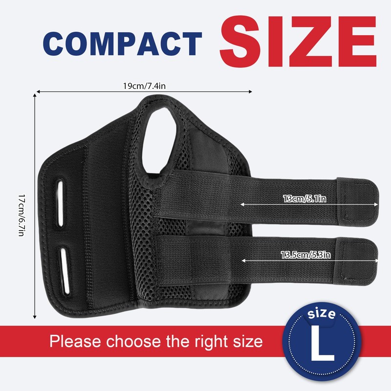Wrist Splint with Adjustable Orthosis, Wrist Support with Adjustable Splint,