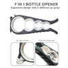 Straame 7-in-1 Jar Opener, Effortless Bottle Opener and Ring Pull