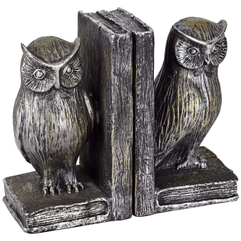 Standing Owl Bookends Set - Kensington Hill