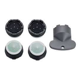 Perlator® Water-Saving Screw-In Jet Regulator with Key M24 x 1 ~ 5.7 l/min Set of 4