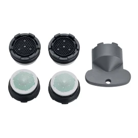 Perlator® Water-Saving Screw-In Jet Regulator with Key M24 x 1 ~ 5.7 l/min Set of 4