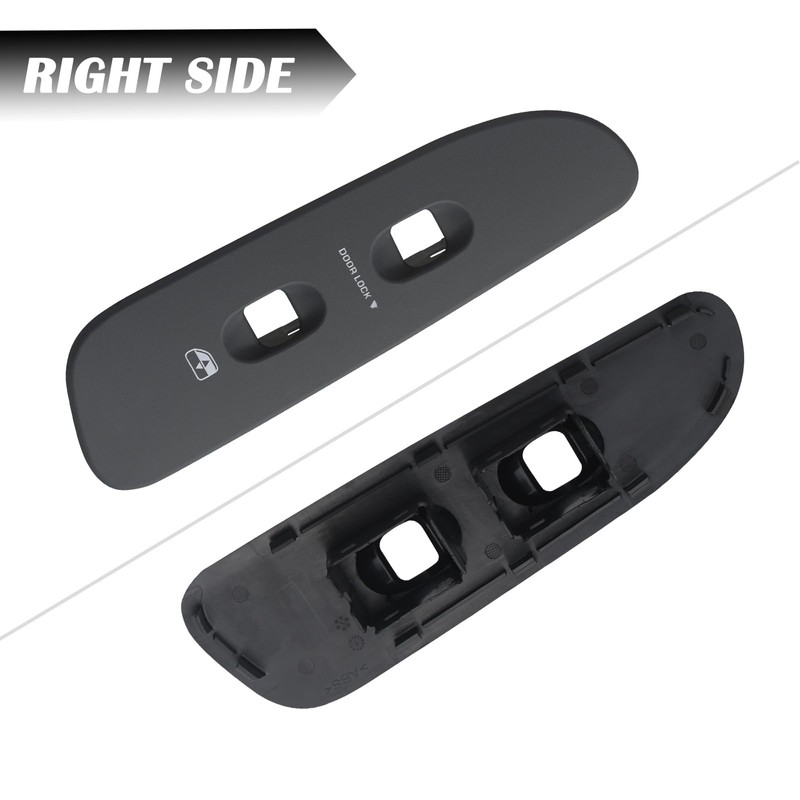 TQPONLY Door Window Switch Bezel,Front Driver and Passenger Side Compatible