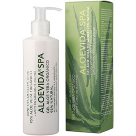 Aloe Vida Gel 99% Aloe Vera Orgánico con Aceite de Árbol de Té, Regeneración e Hidratación para Piel, 236 ml