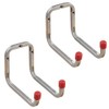 Gedotec Metal Wall Hook for Ladders and Garage Tools, Galvanised