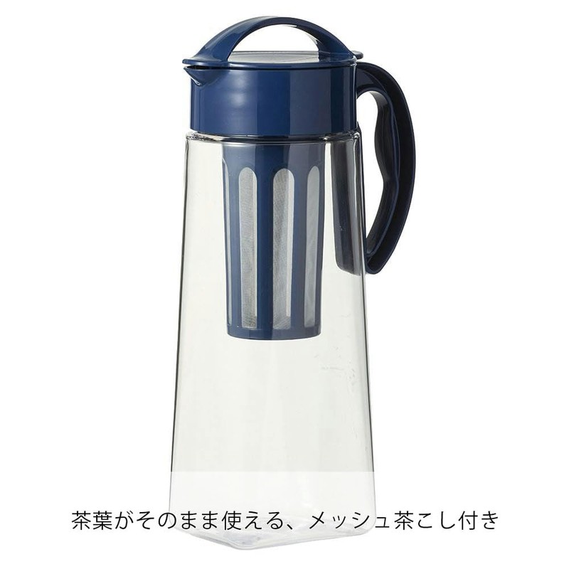 Cainz Cold Water Bottle with Tea Strainer, 2.1 L (2.1