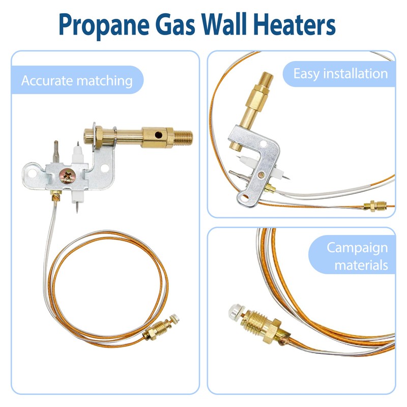 ActyGo Replacement Vent Free Propane Gas Wall Heaters Pilot ODS