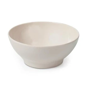 Campfire Camping Bamboo Bowl, 15 cm Diameter, Cream