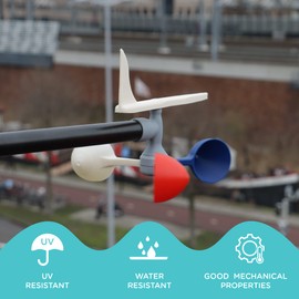 Polymaker 3kg ASA Filament 1.75mm Grey, ASA 3D Printer Filament, Heat & Weather Resistant - ASA 3D Filament Perfect for Printing Outdoor Functional Parts, Cost Effective Large Roll for Big Projects