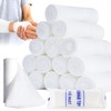 MAQIHAN 15PACK Gauze Rolls Bandages - 3 in x 4.9