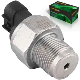 DAVRPES 89458-71010 Common Rail Fuel Pressure Sensor for 2006 Toyota Hilux and Hiace with D-4d 1KD-FTV 3.0 Diesel 4 Cylinder Engines on Since 2003 Replace#8945871010｜499000-6121｜4990006121