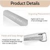18/8 Stainless Steel Measuring Spoon, Metal Measuring Spoon for Baking