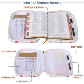 Mr. Pen- Bible Case, Bible Cover, Bible Cases, Bible Case Bag for Women, Bible Carrying Case for Women, Bible Bag, Bible Cover Case, Bible Cover for Women, Bible Holder, Bible Bags