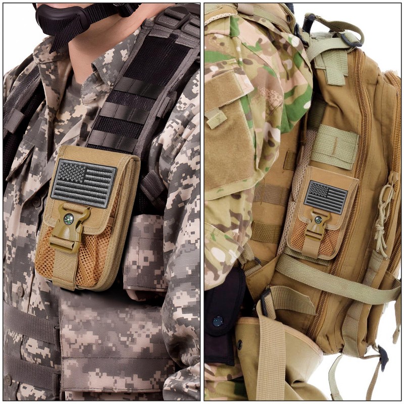 SOWHUP Tactical Molle Pouch Cell Phone Pouch Holster Small Utility