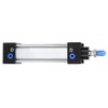 SC32 Standard Pneumatic Air Cylinder Aluminum Alloy Double Acting 1.3in