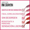 Maybelline SuperStay Ink Crayon Matte Longwear Lipstick con sacapuntas integrado,