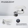 ovimar OMO Soap Dish with Holder for Wall Mounting Stainless