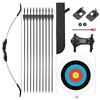 LWANO 42" Bow and Arrow Set for Kids, Archery Beginner