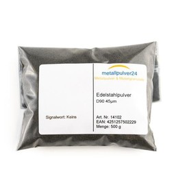 Stainless Steel Powder 150 µm 500 g (20, €/1 Kg)
