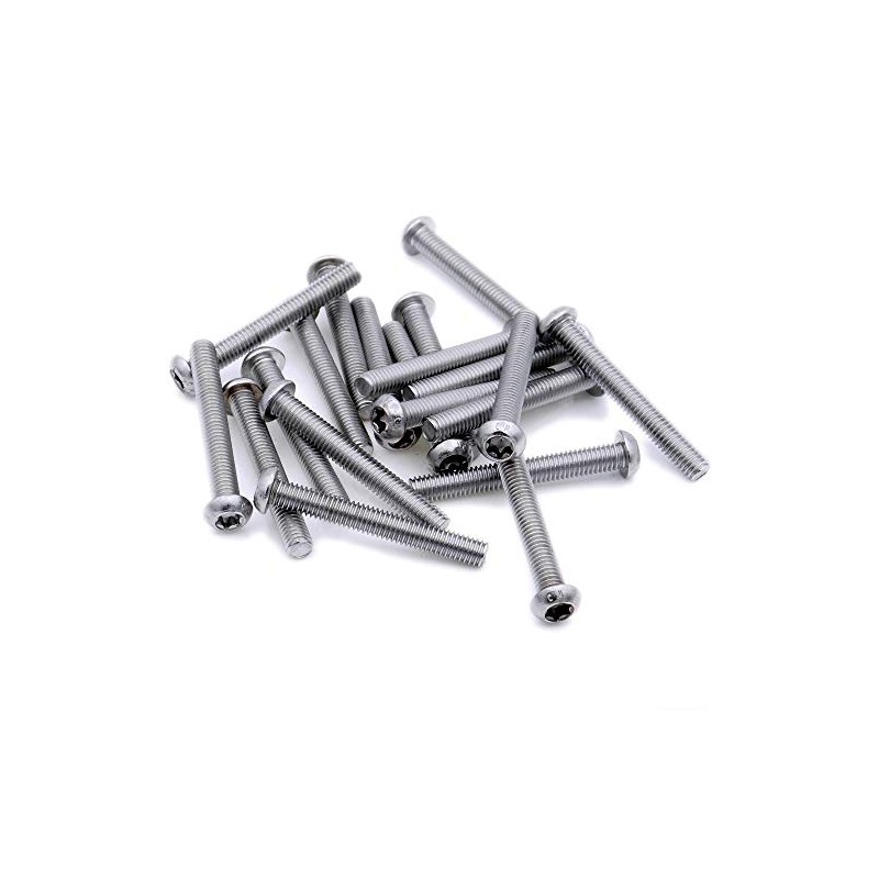 M3 (3mm x 20mm) TX Socket Button Machine Screw (Bolt)