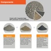 SOLIDLAND Refractory Castable - 16 LBS 3056°F High Temperature Refractory