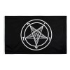 Bandera Baphomet 1.5m X 90cm Resistente Lavable Satan Muerte