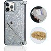Omorro Compatible withiPhone 15 Pro Max Bling Case, Glitter Diamond