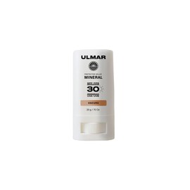 Ulmar Protector Solar Facial Mineral en Barra FPS30 UVA + UVB Tono Obscuro 20gr