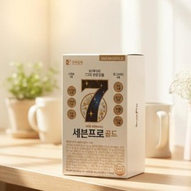 (현대Hmall)약사한끼 7첩반상 아침 식사대용 쉐이크 세븐프로골드 1주분(14포) (Hyundai Hmall) One Meal for Pharmacists 7-Compartment Breakfast Replacement Shake Seven Pro Gold 1 Week Supply (14 Packs)