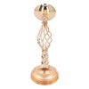 Table Candlestick Ornament Iron Twisted Curb Candle Holder Decorative Ornament