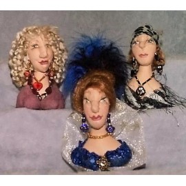 With Love from Skeelhaven Cloth Art Doll Pattern "Lucky Penny Pin Doll" By Judy Skeel