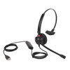 Telephone Headset Noise Canceling Comfortable Versatile Single Ear PC Headphone