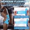 15pcs Precut Kinesiology Tape for Knees, Breathable & Waterproof Pre