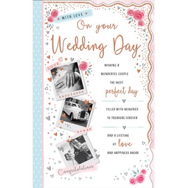 Wedding Card Wedding - 12 x 8 inches - Regal Publishing