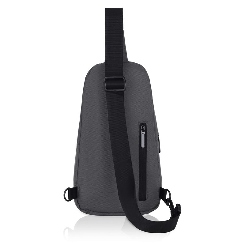 Hudson & James Stylish Sling Crossbody Bag for Men, Chest