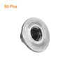sourcing map M6 T-nuts, 50pcs Carbon Steel Tee Nut Round