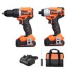 VEVOR Tool Combo Kit, 20V Max Cordless 2-Tool Combo Kit,