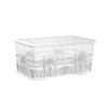 ABBAware 6 Pack Storage Boxes with Lids, Mini Storage Box,