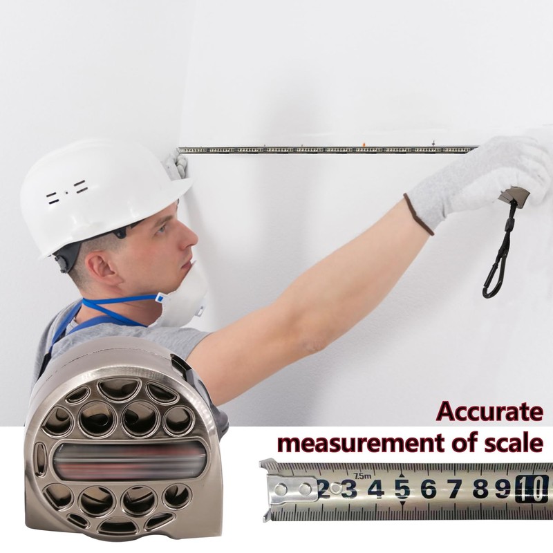 7.5M/25FT Measuring Tape Metric and Imperial, Stainless Steel Hollow Tape